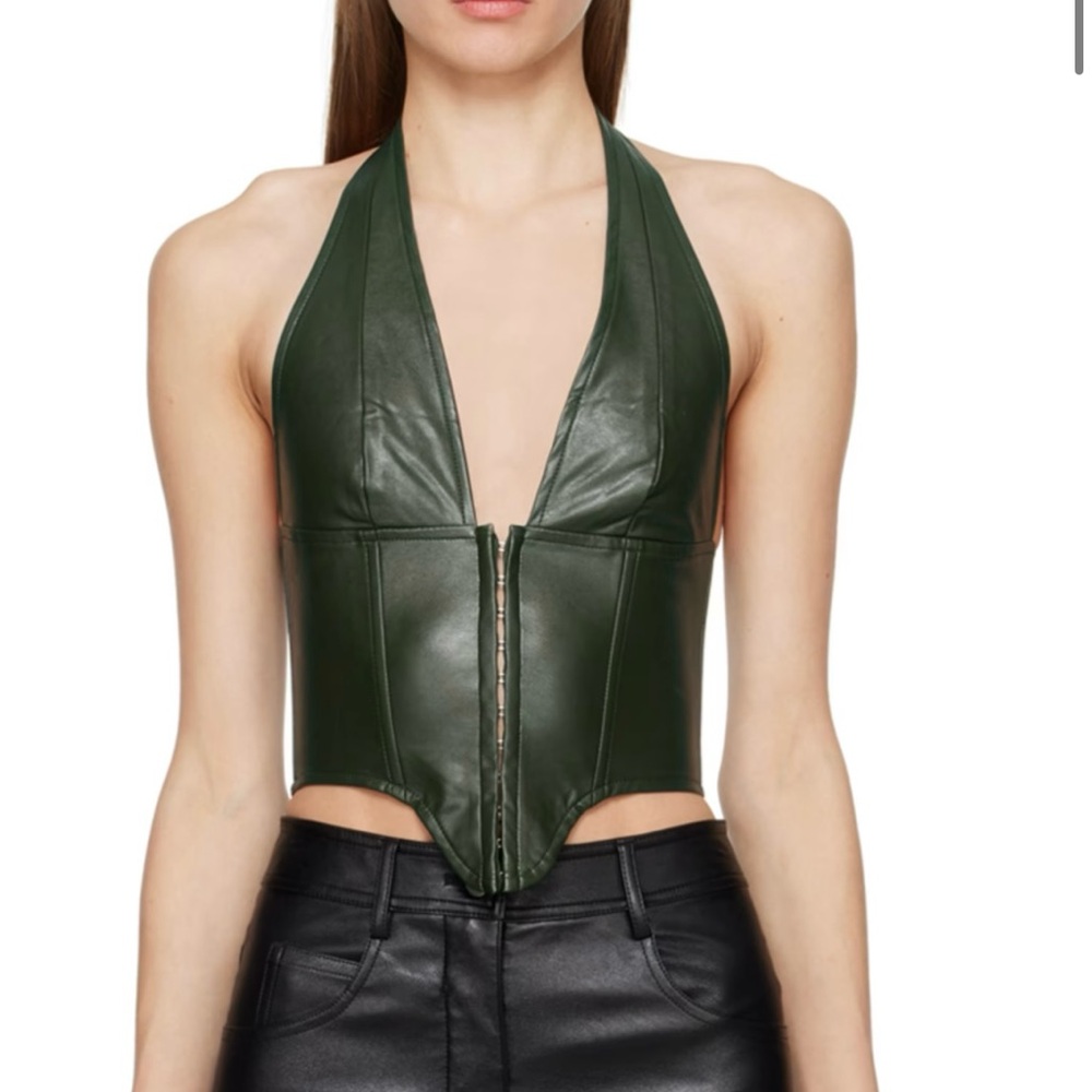 Miaou Green Mara Corset